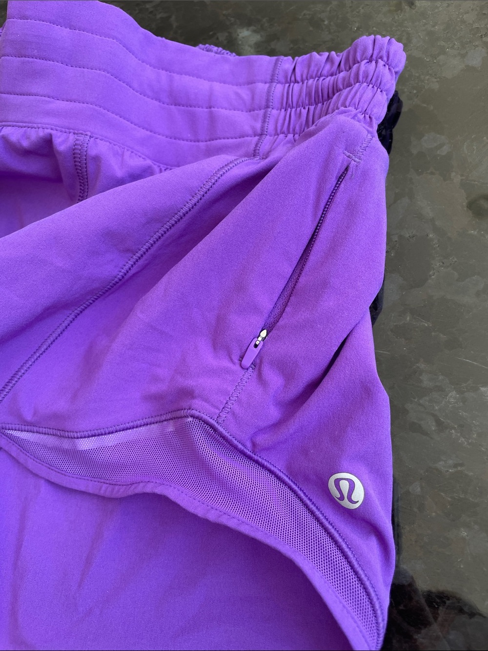 lululemon athletica Purple Hottie Hot Shorts - Picture 5 of 7